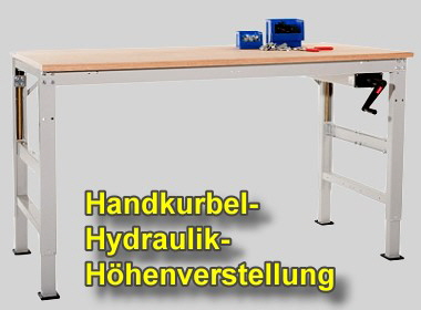 Arbeitstische Universal Handkurpel-Hydraulik