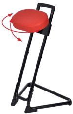 3600 Kunstledersitz-1Stehhilfe klappbar